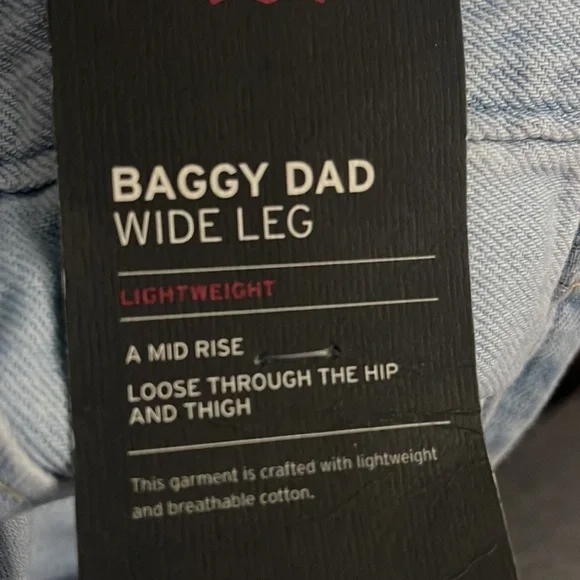 Levi's® PremiumBAGGY DAD WIDE LEG WOMEN'S JEANS 28 X 30